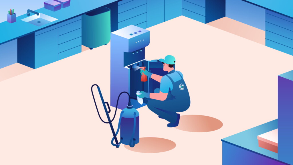 Санитарная обработка кулеров