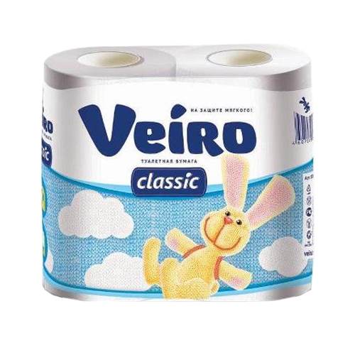 Туалетная бумага двухслойная “Веиро Классик”