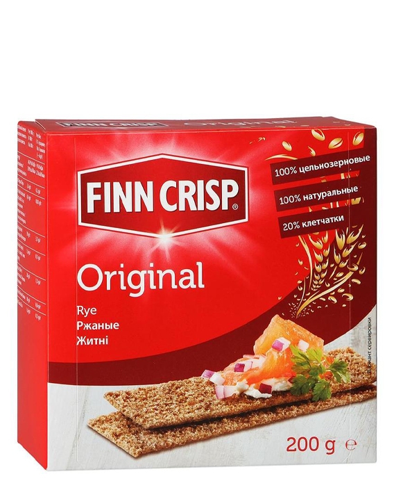 Сухарики ржаные “Finn Crisp” – Original 200 г