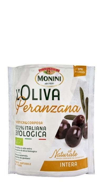 Маслины с косточкой Monini BIO - “Peranzana” 150 г