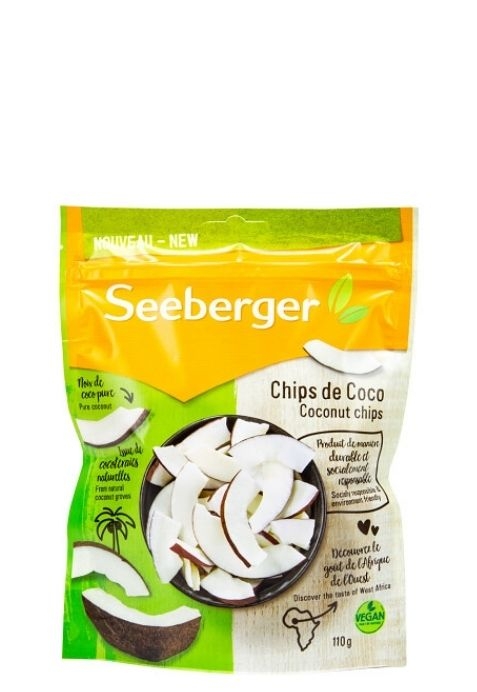 Чипсы кокосовые “Seeberger” 110г
