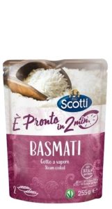 Riso Scotti Basmati rice “Рис Басмати шлифованный длиннозерный” 255 г