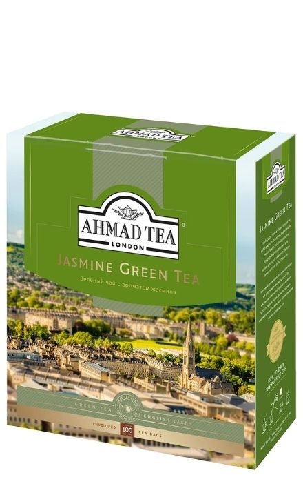 “Ahmad Tea” – Jasmine Green Tea 100 шт.