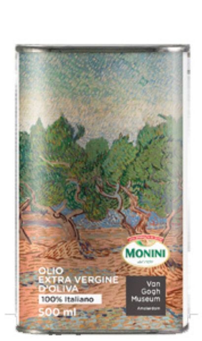 Масло оливковое Monini “Van Gogh collection olive trees” 0.5л