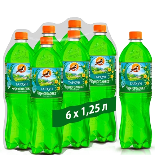 Лимонад Черноголовка – “Тархун” 1.25л пэт