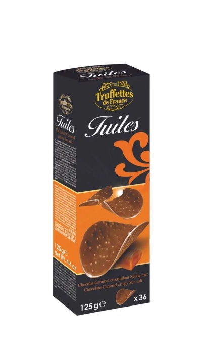 Чипсы Chocmod из мол. шоколада с карамелью и мор. солью 125г