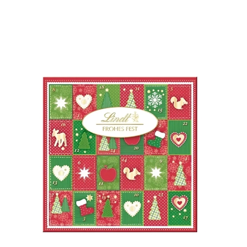 Адвент-календарь с конфетами