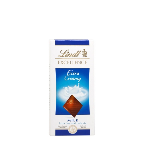 Шоколад молочный экстра сливочный Lindt Excellence 100г