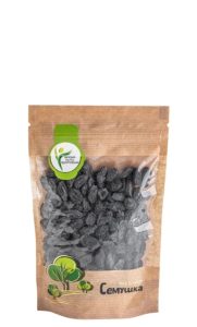 Изюм черный узбекский Семушка 150г