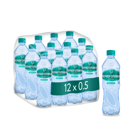 “Черноголовка” 0.5л газ. пэт
