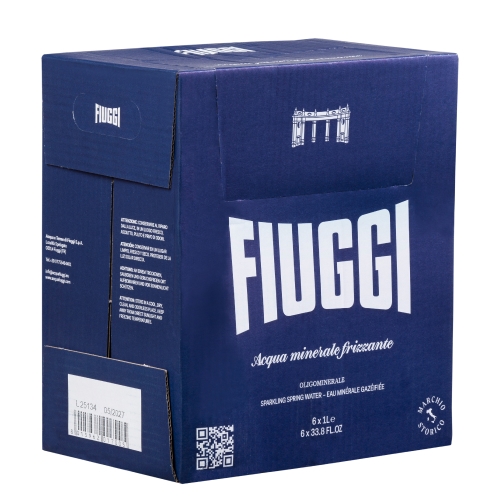 Fiuggi (Фьюджи) 1л газ. стекло