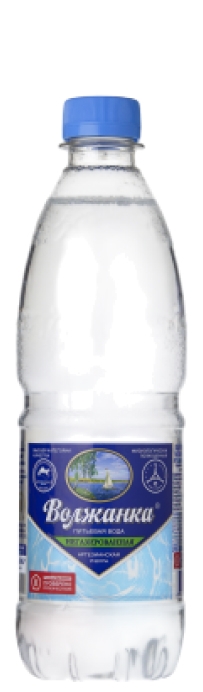 Питьевая вода «Волжанка» 0.5л б/г пэт
