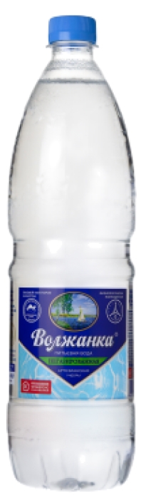 Питьевая вода «Волжанка» 1л б/г пэт