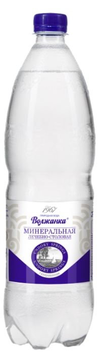 Минеральная вода «Волжанка» 1л газ. пэт