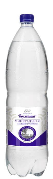 Минеральная вода «Волжанка» 1.5л газ. пэт