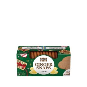 Печенье хрустящее имбирное Nyakers со вкусом лимона 150г