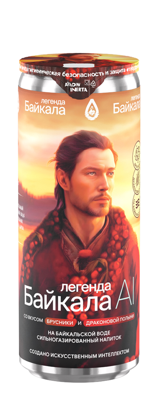 Легенда Байкала AI «Брусника-тархун» 0.33л