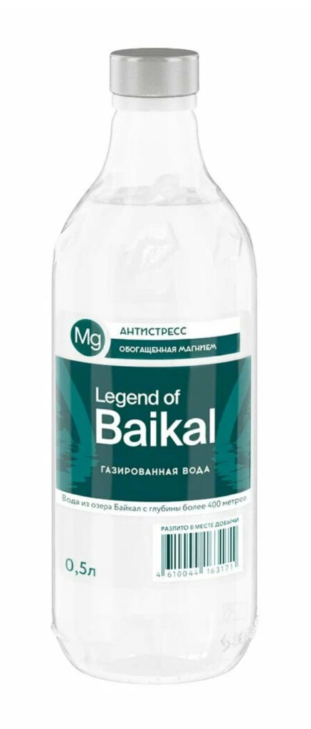 Легенда Байкала «Антистресс» 0.5л газ. стекло